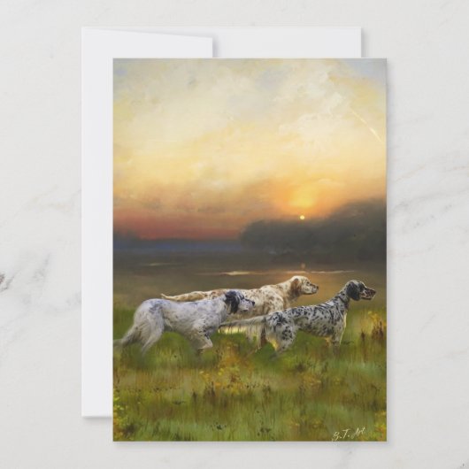 Setters Family Kaart (Voorkant)