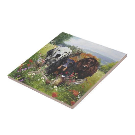 Setters Family Tegeltje (Zijkant)