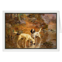 Setters in a Cooling Stream by Percival Rosseau