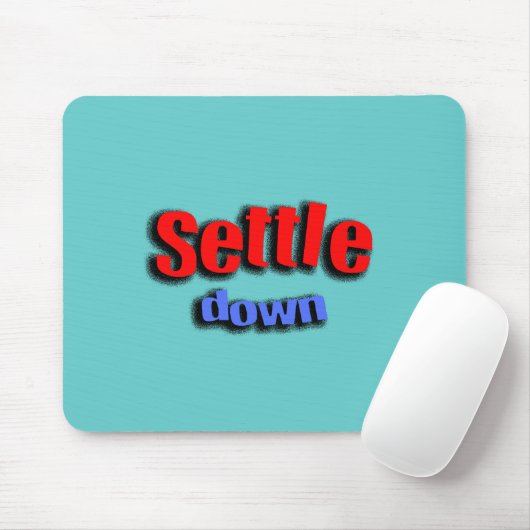 Settle Down Muismat (Met muis)