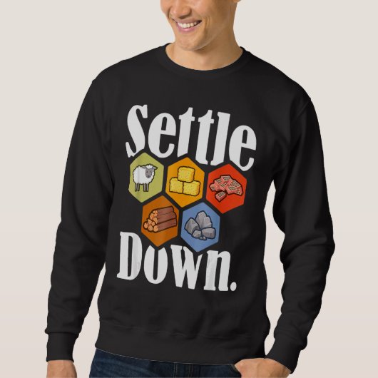 Settlers Deeg het spel Night Longste Settlers Shee Trui (Voorkant)