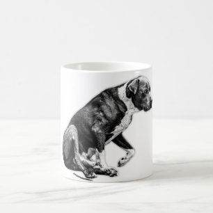 Settling Down - Bijna zittende hond Koffiemok