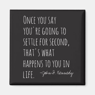 Settling for Second Magneet