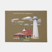 Seul Choix Point Lighthouse cut out deur mat (Voorkant)