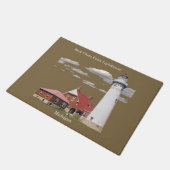 Seul Choix Point Lighthouse cut out deur mat (Schuin)