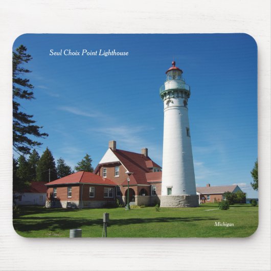Seul Choix Point Lighthouse mousepad Muismat (Voorkant)