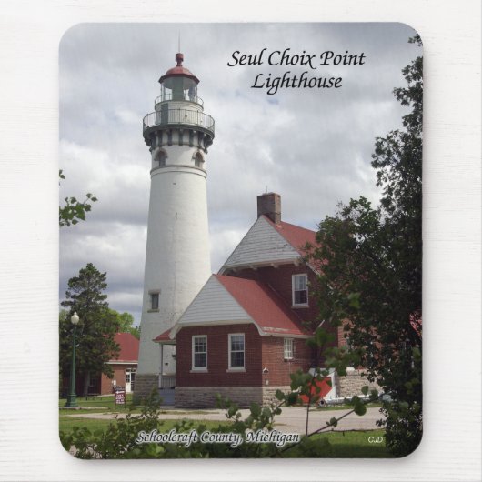 Seul Choix Point Lighthouse mousepad Muismat (Voorkant)