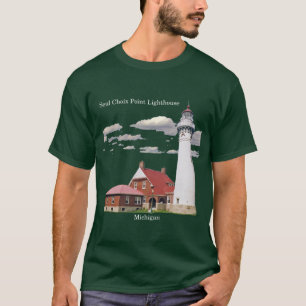 Seul Choix Point Lighthouse shirt donker
