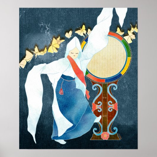 Seung Mu, Korean Monk Dance Poster (Voorkant)