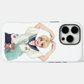 Seungkwan SEVENTEEN Anime Style Heart Pose Fan Art Case-Mate iPhone Case (Achterkant (horizontaal))