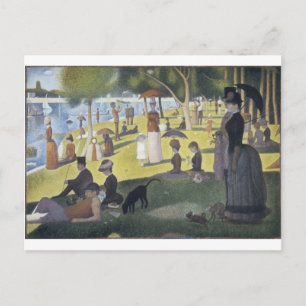 Seurat Briefkaart