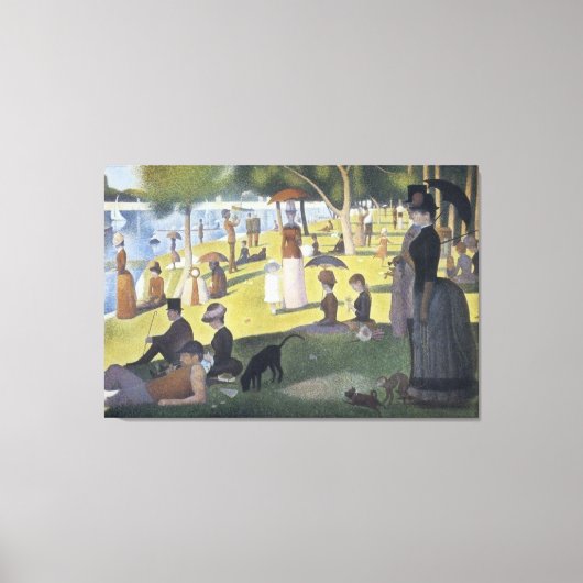 Seurat Canvas Afdruk (Voorkant)