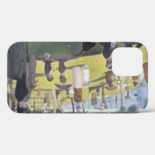 Seurat Case-Mate iPhone Case (Achterkant (horizontaal))