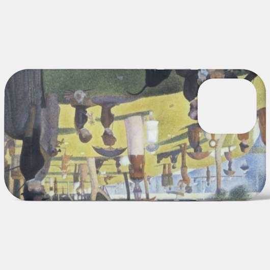 Seurat Case-Mate iPhone Case (Achterkant (horizontaal))