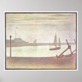 Seurat Channel Gravelines-avond Poster
