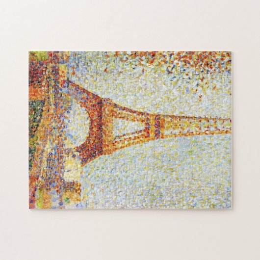 Seurat: De Eiffeltoren Legpuzzel (Horizontaal)