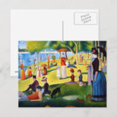 Seurat: Een zondag in La Grande Jatte Briefkaart (Voorkant / Achterkant)