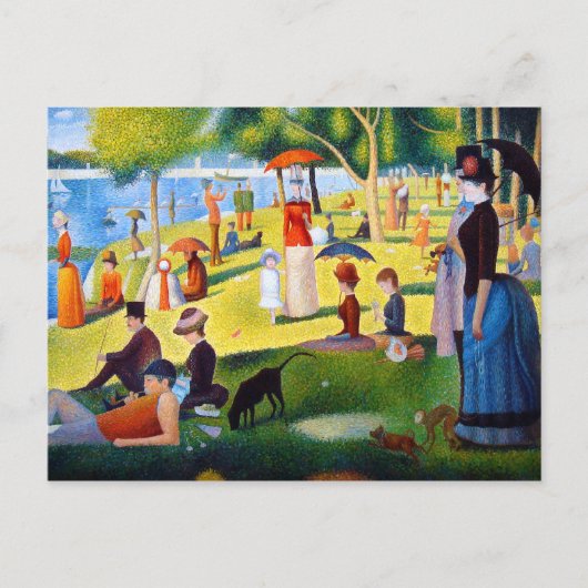 Seurat: Een zondag in La Grande Jatte Briefkaart (Voorkant)