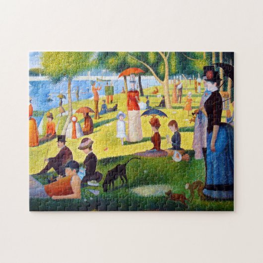 Seurat: Een zondag in La Grande Jatte Legpuzzel (Horizontaal)