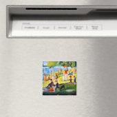 Seurat: Een zondag in La Grande Jatte Magneet (Insitu (Vaatwasser))