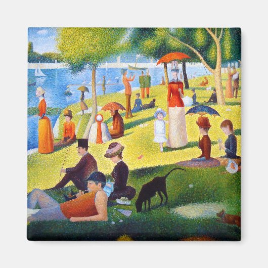 Seurat: Een zondag in La Grande Jatte Magneet (Voorkant)
