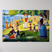Seurat: Een zondag in La Grande Jatte Poster (Voorkant)