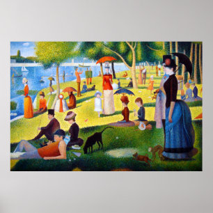 Seurat: Een zondag in La Grande Jatte Poster