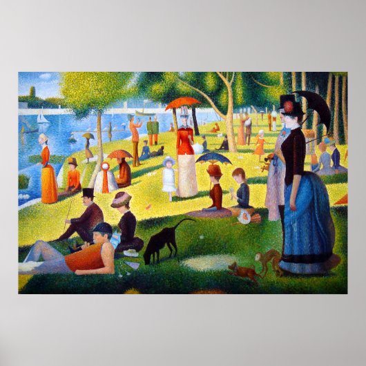 Seurat: Een zondag in La Grande Jatte Poster (Voorkant)