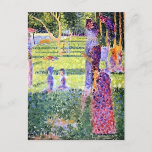 Seurat: Het paar Briefkaart (Voorkant)