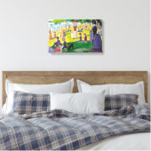 Seurat La Grande Jatte Canvas (Insitu (Slaapkamer))