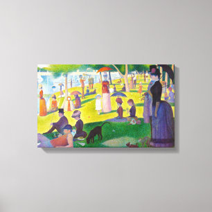 Seurat La Grande Jatte Canvas