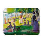 Seurat La Grande Jatte Magnet Magneet (Horizontaal)