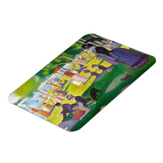 Seurat La Grande Jatte Magnet Magneet (Linkerzijde)