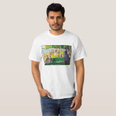 Seurat La Grande Jatte T-shirt (Voorkant volledig)