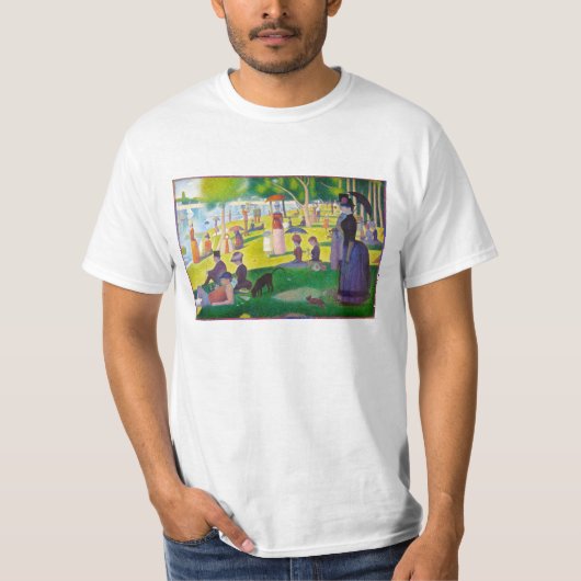 Seurat La Grande Jatte T-shirt (Voorkant)