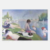 Seurat, Landschap Inpakpapier Vel (Voorkant 3)