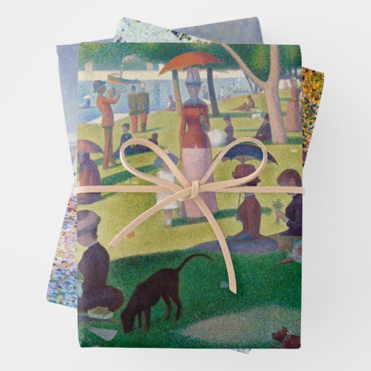 Seurat, Landschap Inpakpapier Vel (In situ)