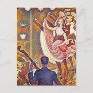 Seurat Le Chahut Briefkaart
