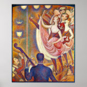 Seurat Le Chahut Poster (Voorkant)