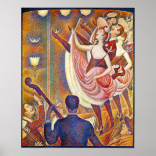 Seurat Le Chahut Poster