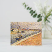 Seurat Painting Briefkaart (Staand voorkant)