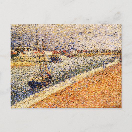 Seurat Painting Briefkaart (Voorkant)