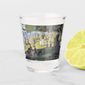 Seurat Shot Glas (Voorkant)
