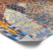 Seurat vrouw poedert zichzelf poster (Hoek)