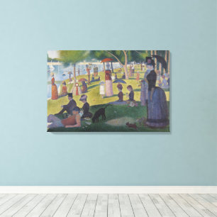 Seurat Zondag La Grande Jatte Fijne Kunst Canvas Afdruk