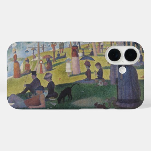 Seurat Zondag La Grande Jatte Fijne Kunst Case-Mate iPhone Case (Achterkant (horizontaal))
