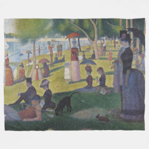 Seurat Zondag La Grande Jatte Fijne Kunst Fleece Deken