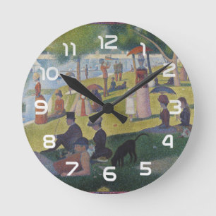 Seurat Zondag La Grande Jatte Fijne Kunst Ronde Klok