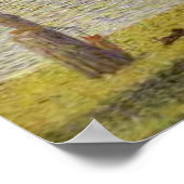 Seurat's "La Seine a Courbevoie" Poster (Hoek)