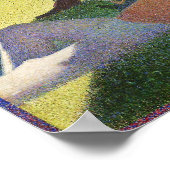 Seurat's zondag op La Grande Jatte Poster (Hoek)